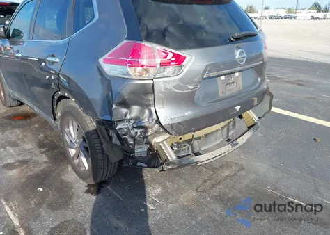 2016 Nissan Rogue Sl z USA, uszkodzony, nr VIN 5N1AT2MT7GC749765